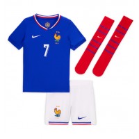 Camiseta Francia Antoine Griezmann #7 Primera Equipación Replica Eurocopa 2024 para niños mangas cortas (+ Pantalones cortos)